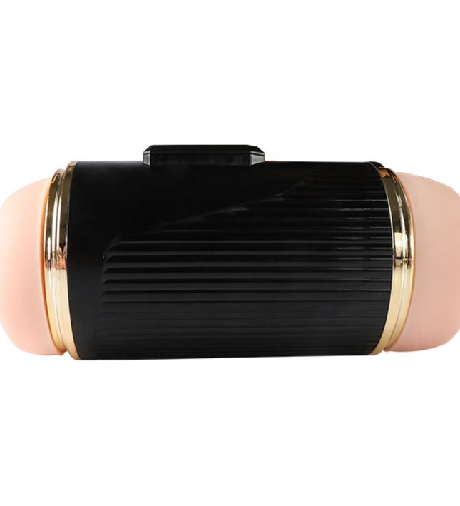 SHEQU - KAY DOUBLE MASTURBATOR WITH DUAL MOUTH AND VAGINA VIBRATION