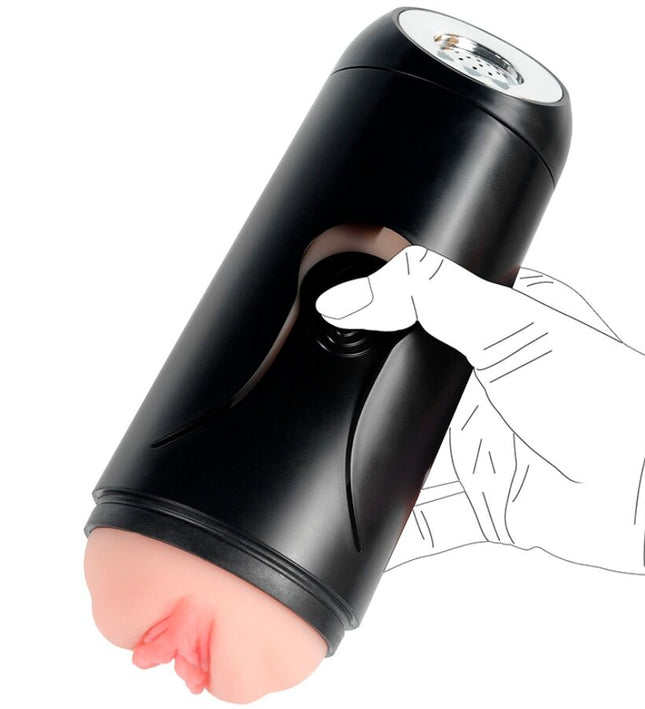 SHEQU - FANNY VAGINA MASTURBATOR WITH VIBRATION