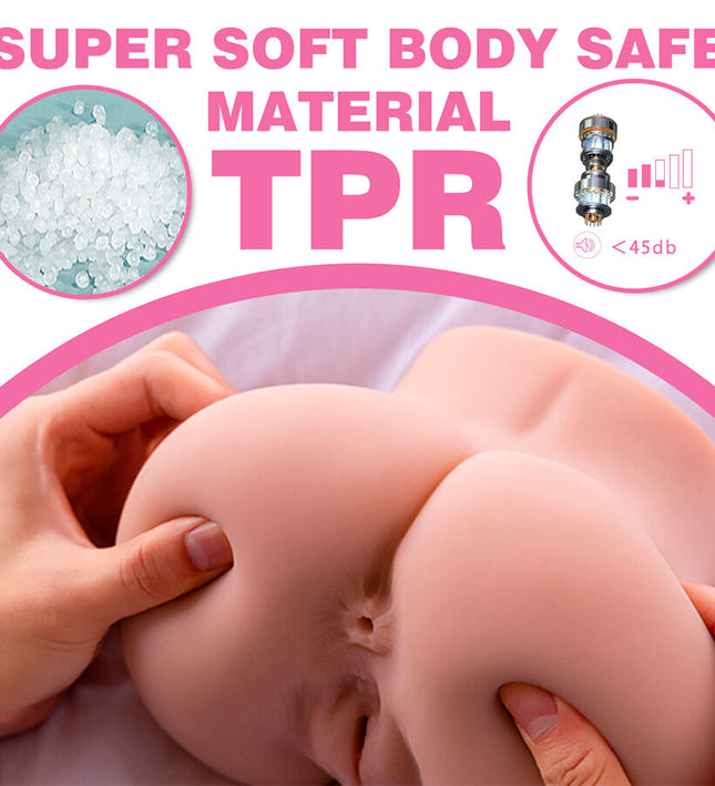 XISE - CONNIE BACK MASTURBATOR VAGINA AND ANUS REALISTIC MULTIPOSITION WITH VIBRATION