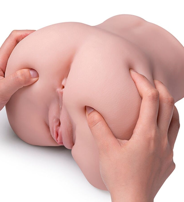 XISE - OLGA VIBRATING REALISTIC VAGINA AND ANUS MASTURBATOR MULTIPOSITION