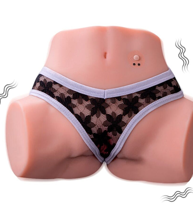 XISE - TRACY VIBRATING REALISTIC MULTIPOSITION VAGINA AND ANUS MASTURBATOR