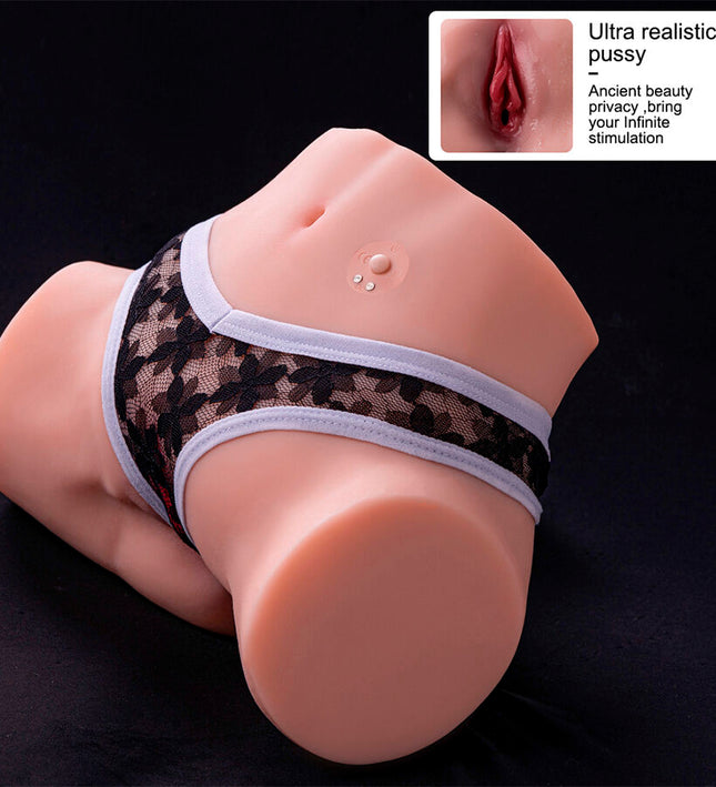 XISE - TRACY VIBRATING REALISTIC MULTIPOSITION VAGINA AND ANUS MASTURBATOR