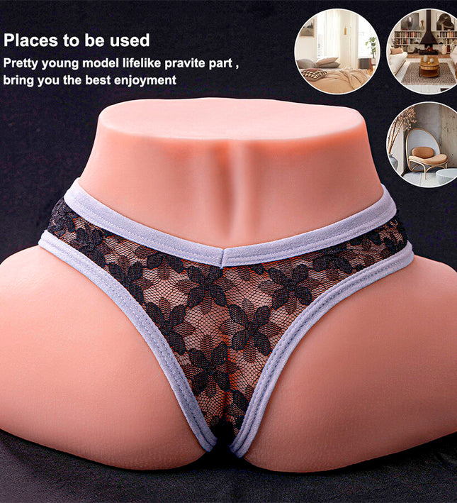 XISE - TRACY VIBRATING REALISTIC MULTIPOSITION VAGINA AND ANUS MASTURBATOR