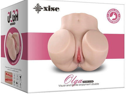 XISE - OLGA REALISTIC MULTIPOSITION VAGINA AND ANUS MASTURBATOR