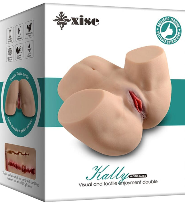 XISE - KALLY REALISTIC MULTIPOSITION VAGINA AND ANUS MASTURBATOR