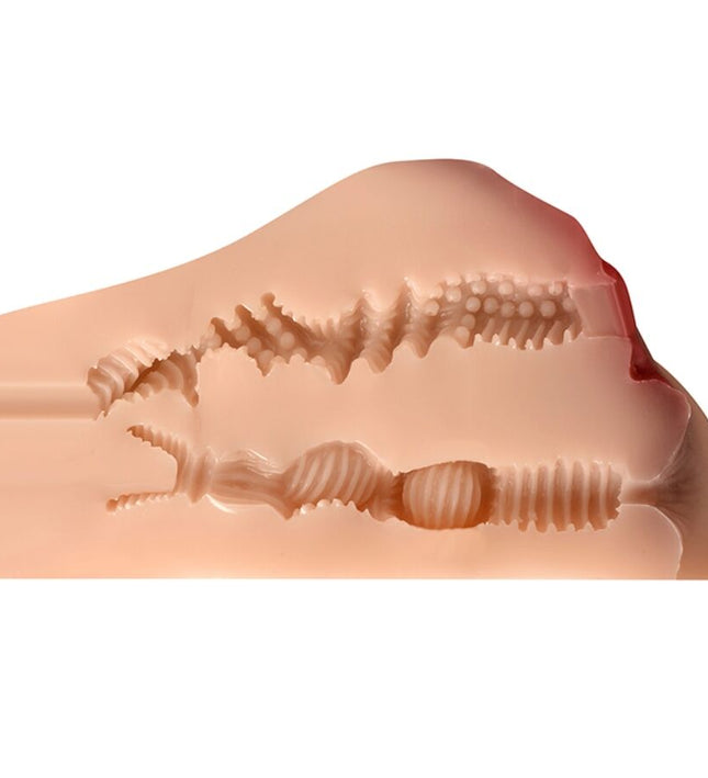 XISE - THULMA REALISTIC VAGINA AND ANUS MASTURBATOR FRONT POSITION