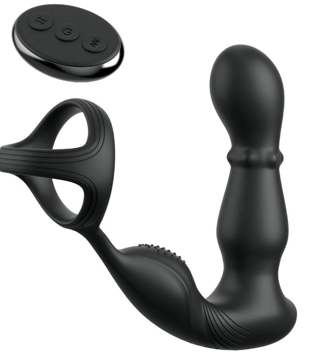 ANAL FANTASY ELITE COLLECTION - VIBRATING ANAL RING AND MASSAGER WITH REMOTE CONTROL