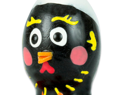 CONDOMERIE - HANDPAINTED NOVELTY CONDOMS CHICKEN BLACK