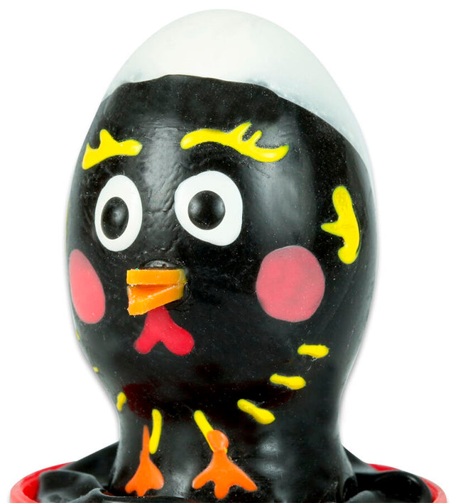CONDOMERIE - HANDPAINTED NOVELTY CONDOMS CHICKEN BLACK