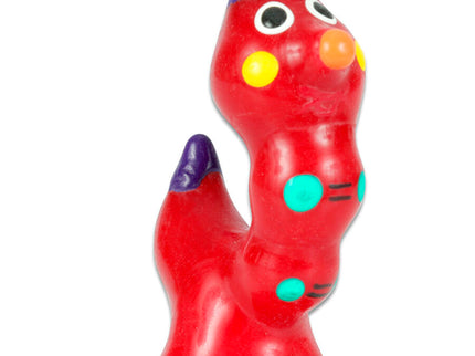 CONDOMERIE - HANDPAINTED NOVELTY CONDOMS WORM