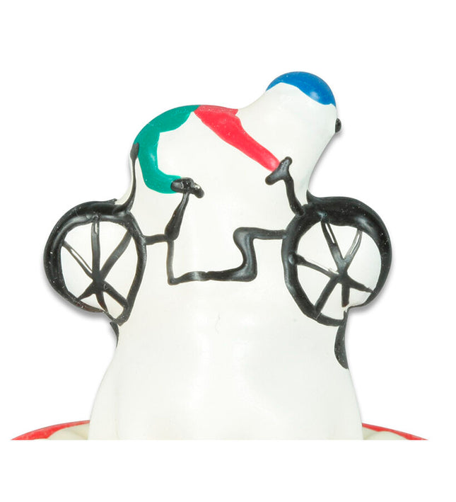 CONDOMERIE - HANDPAINTED NOVELTY CONDOMS BICYCLE