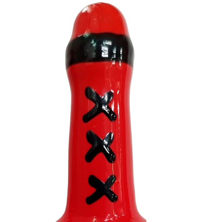 CONDOMERIE - HANDPAINTED NOVELTY CONDOMS AMSTERDAM RED