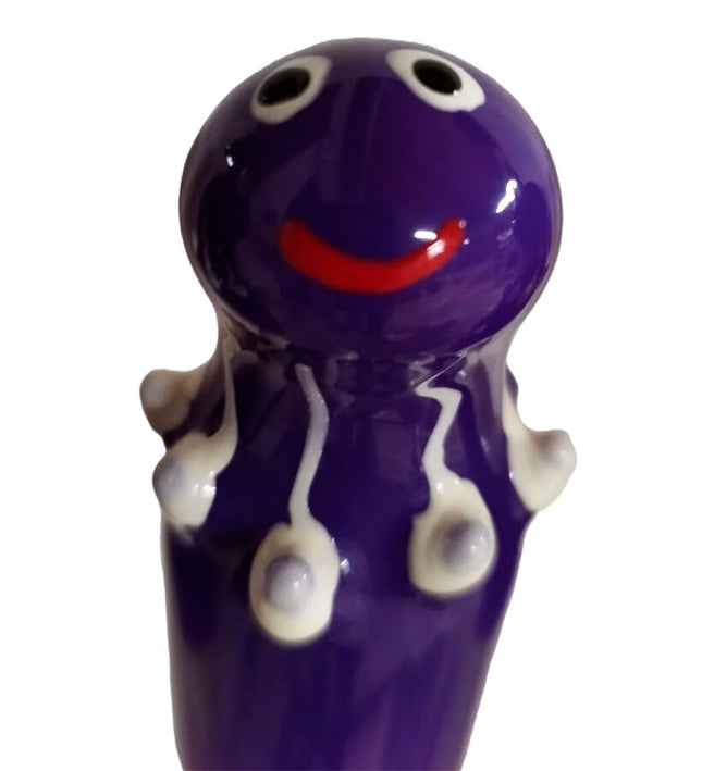 CONDOMERIE - HANDPAINTED NOVELTY CONDOMS OCTOPUS PURPLE