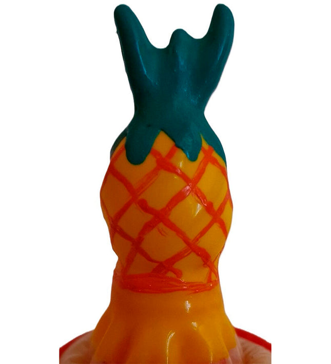CONDOMERIE - HANDPAINTED NOVELTY CONDOMS PINEAPPLE