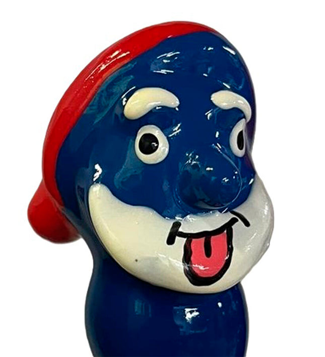 CONDOMERIE - HANDPAINTED NOVELTY CONDOMS BLUE GRANDPA