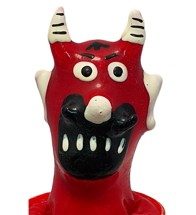 CONDOMERIE - HANDPAINTED NOVELTY CONDOMS DEVILS MOUTH MODEL 2
