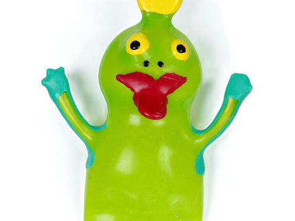 CONDOMERIE - HANDPAINTED NOVELTY CONDOMS FROG KING XL