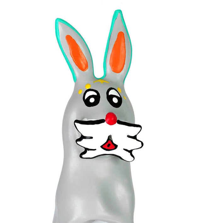 CONDOMERIE - HANDPAINTED NOVELTY CONDOMS BUNNY XL