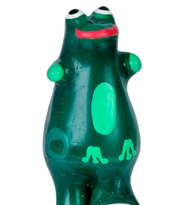 CONDOMERIE - HANDPAINTED NOVELTY CONDOMS FROG MODEL XL