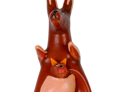 CONDOMERIE - HANDPAINTED NOVELTY CONDOMS KANGAROO MODEL XL