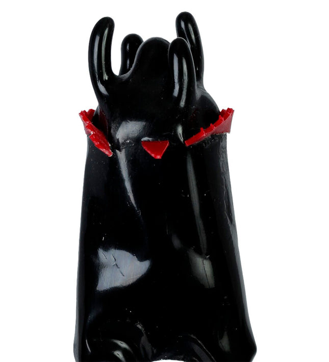 CONDOMERIE - HANDPAINTED NOVELTY CONDOMS BLACK TOWER XL