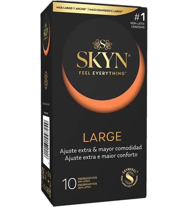 SKYN - LARGE EXTRA ADJUSTMENT CONDOMS 10 UNITS