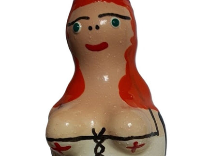 CONDOMERIE - HANDPAINTED NOVELTY CONDOMS NURSE REDHEAD