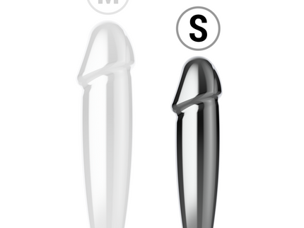 INTENSE - ANAL PLUG 10 VIBRATIONS METAL DILDO WITH REMOTE CONTROL S