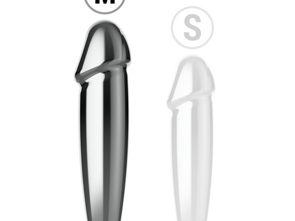 INTENSE - ANAL PLUG 10 VIBRATIONS METAL DILDO WITH REMOTE CONTROL M