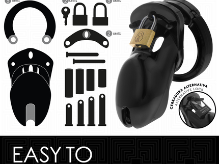 ADDICTED TOYS LOCKED - FORBIDDEN VAULT PENIS CAGE 10 CM