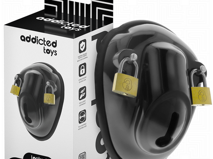 ADDICTED TOYS LOCKED - KEYLESS RESTRAINT PENIS CAGE 11.5 CM