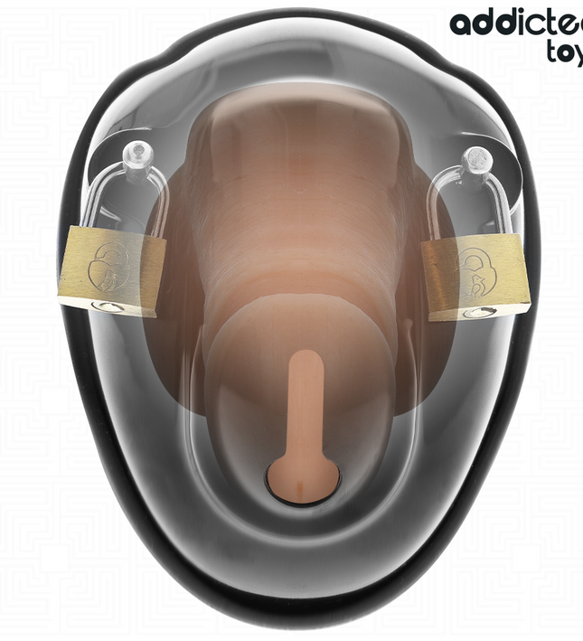 ADDICTED TOYS LOCKED - KEYLESS RESTRAINT PENIS CAGE 11.5 CM