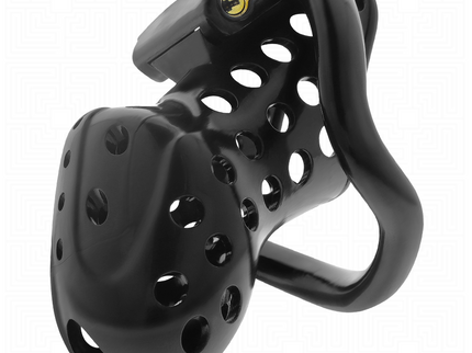 ADDICTED TOYS LOCKED - CHAINED HOLLOW PENIS CAGE 10.5 CM