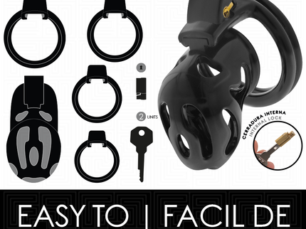 ADDICTED TOYS LOCKED - SEALED CRYPT PENIS CAGE 8 CM