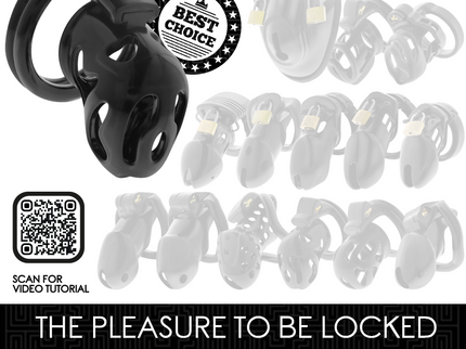 ADDICTED TOYS LOCKED - SEALED CRYPT PENIS CAGE 8 CM