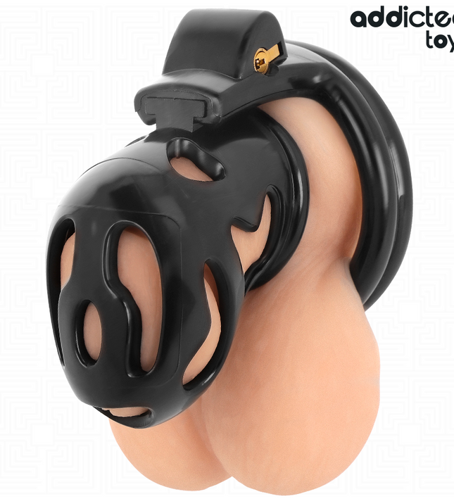 ADDICTED TOYS LOCKED - SEALED CRYPT PENIS CAGE 8 CM