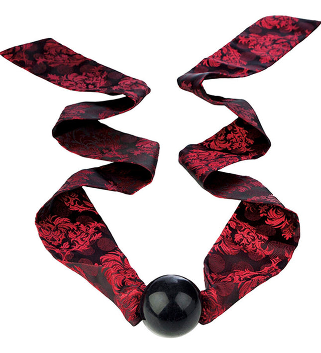 CALEXOTICS - SCANDAL BALL GAG WITH BLACK/RED BOW
