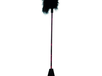 CALEXOTICS - SCANDAL BLACK FEATHER WHIP