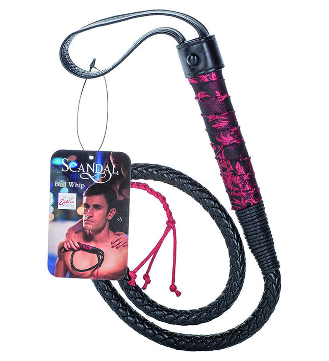 CALEXOTICS - SCANDAL BLACK BULL TAIL WHIP