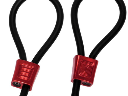 ELECTRASTIM - PRESTIGE ELECTRA LOOPS ADJUSTABLE COCK RINGS RED