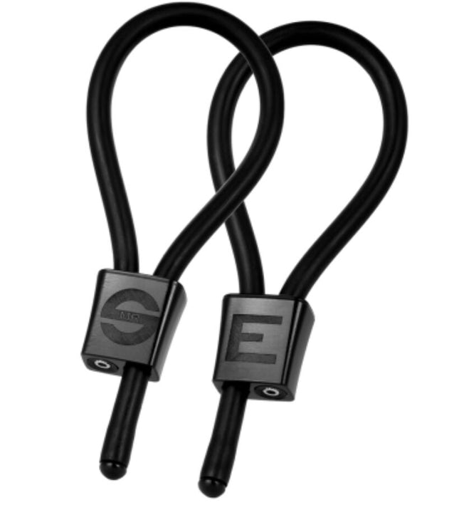 ELECTRASTIM - PRESTIGE ELECTRA LOOPS ADJUSTABLE COCK RINGS BLACK