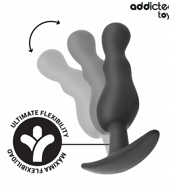 ADDICTED TOYS - SET OF 3 ANAL PLUG SILICONE MODEL 1