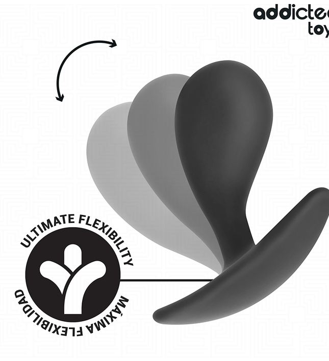 ADDICTED TOYS - SET OF 3 ANAL PLUG SILICONE MODEL 3