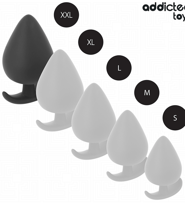 ADDICTED TOYS - ANAL PLUG SILICONE SIZE XXL 11 CM
