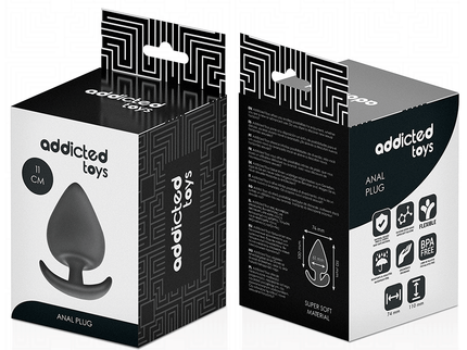 ADDICTED TOYS - ANAL PLUG SILICONE SIZE XXL 11 CM