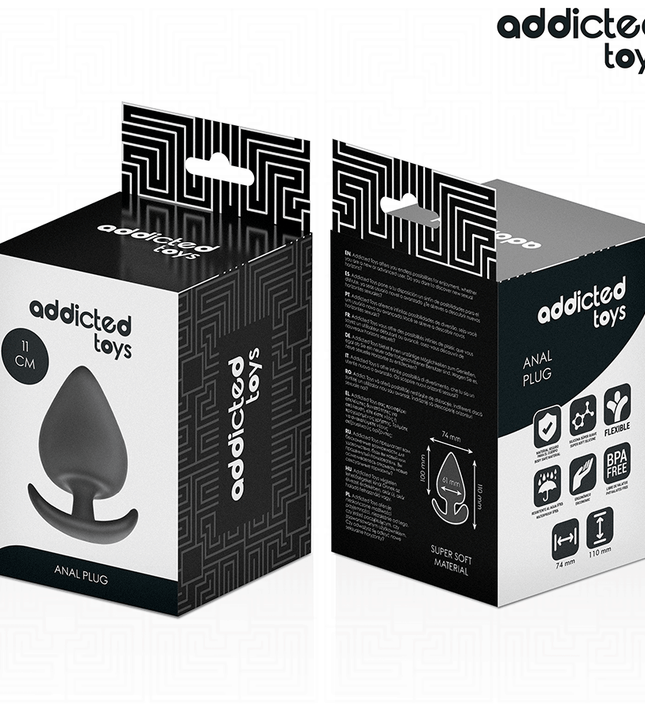 ADDICTED TOYS - ANAL PLUG SILICONE SIZE XXL 11 CM