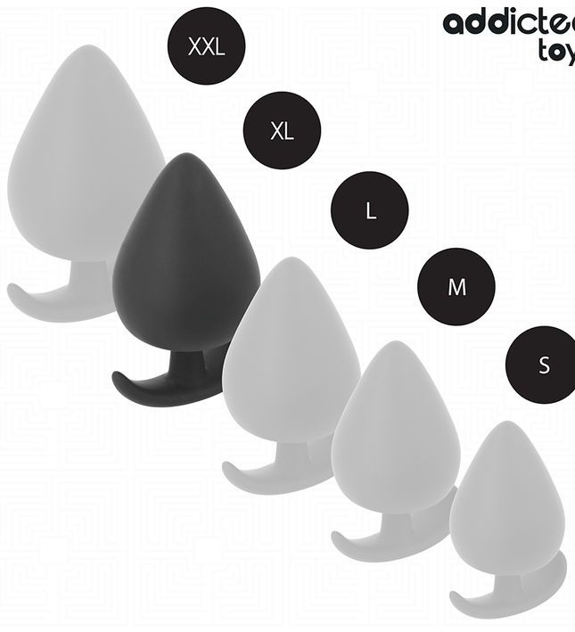 ADDICTED TOYS - ANAL PLUG SILICONE SIZE XL 9.5 CM