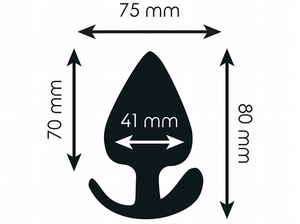 ADDICTED TOYS - ANAL PLUG SILICONE SIZE L 8 CM