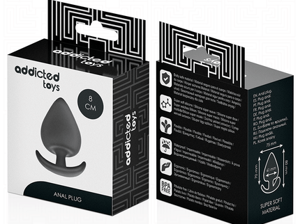 ADDICTED TOYS - ANAL PLUG SILICONE SIZE L 8 CM