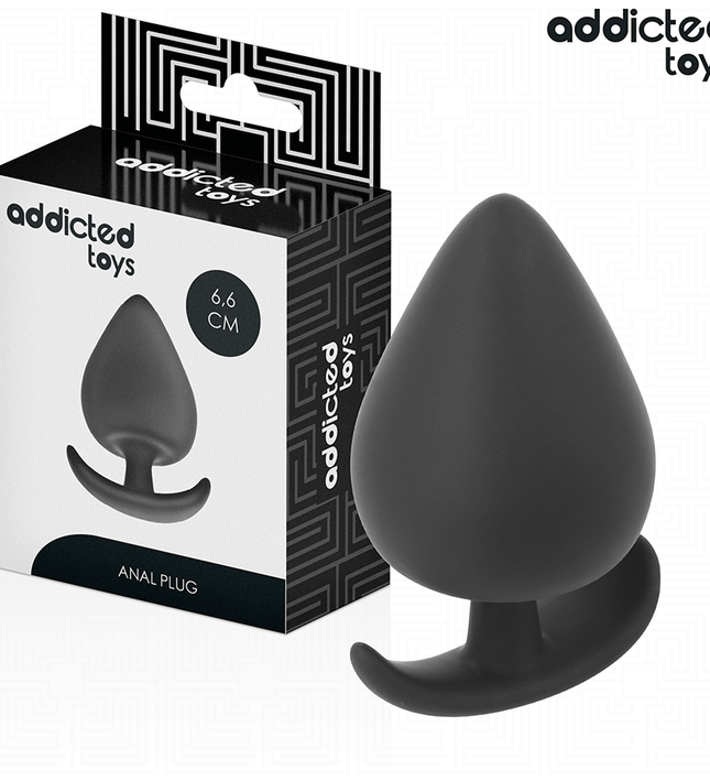 ADDICTED TOYS - ANAL PLUG SILICONE SIZE M 6.6 CM